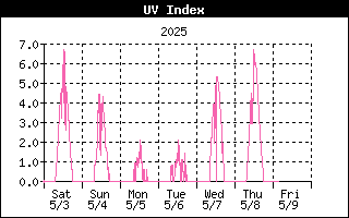 UV Index History